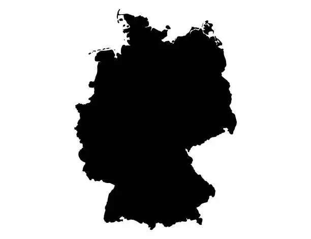 Niemcy mapa symbole
