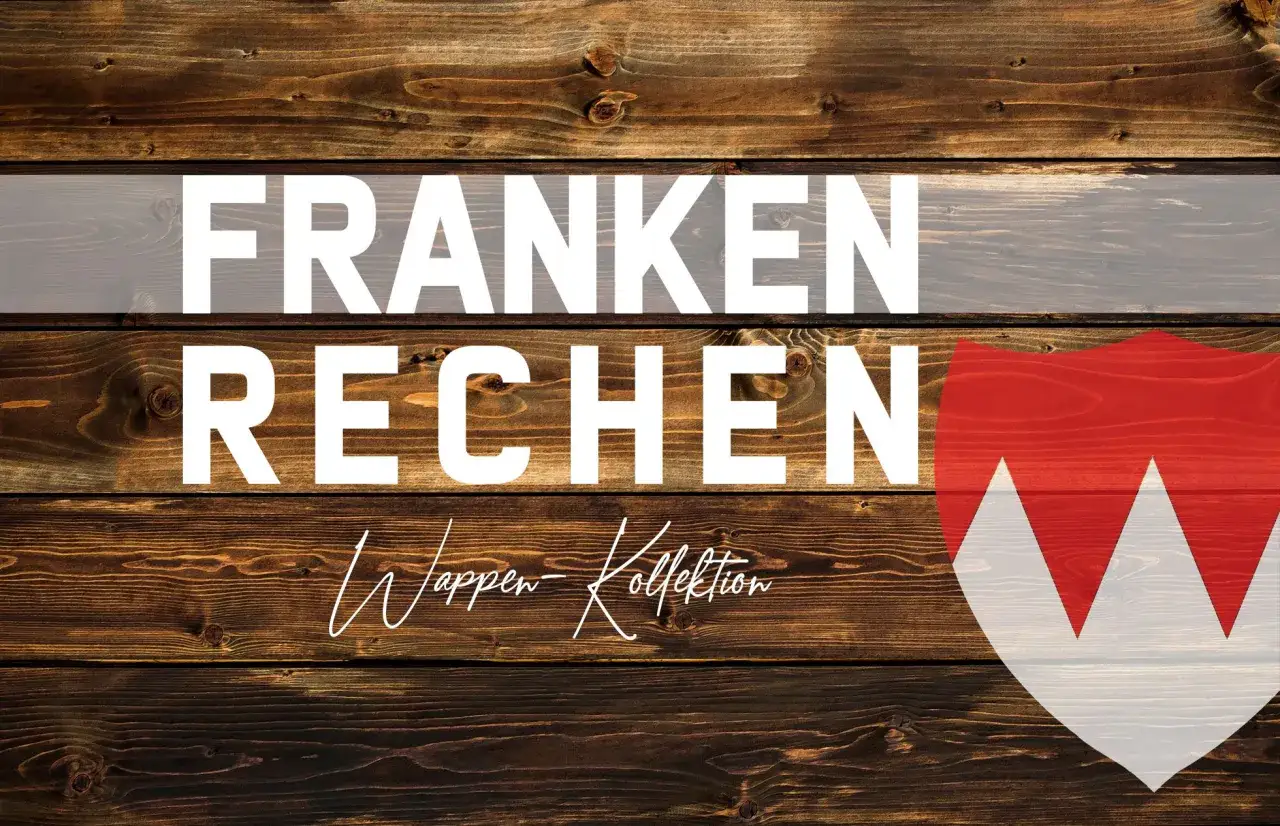 Holztextur mit weißer Schrift