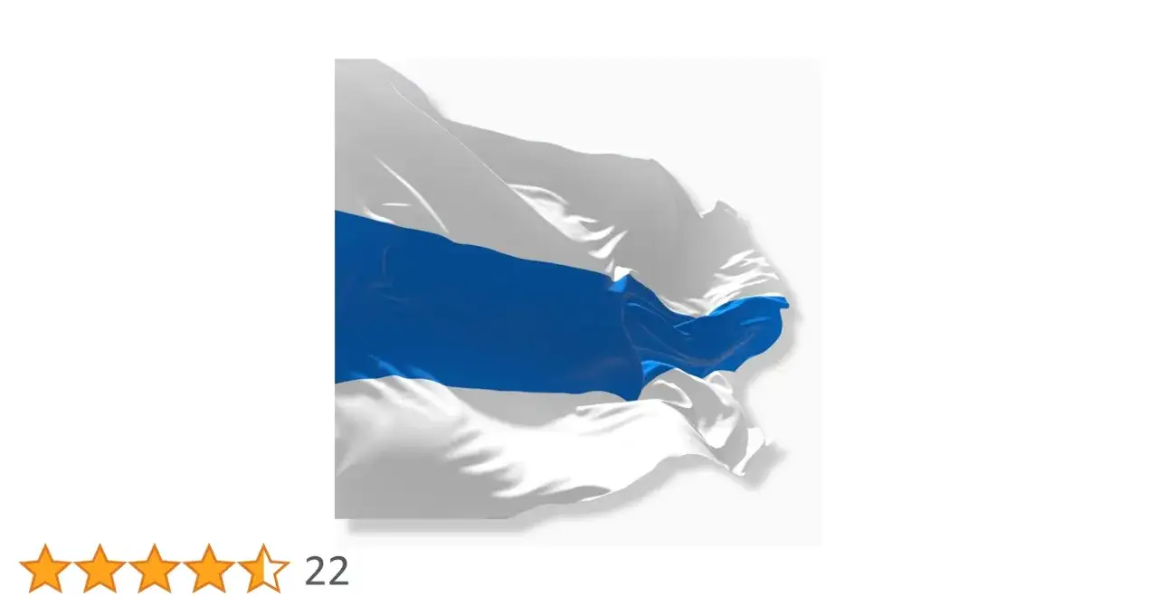 biało niebiesko biała flaga opozycji rosja