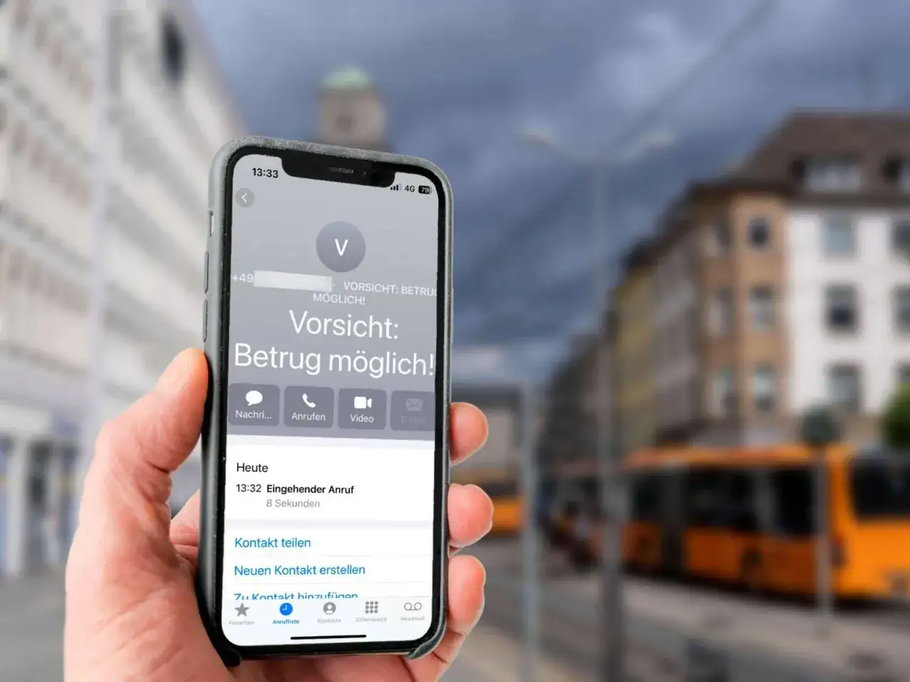 Vorsicht: Neue Betrugsmasche! Ein Anruf mit der Meldung