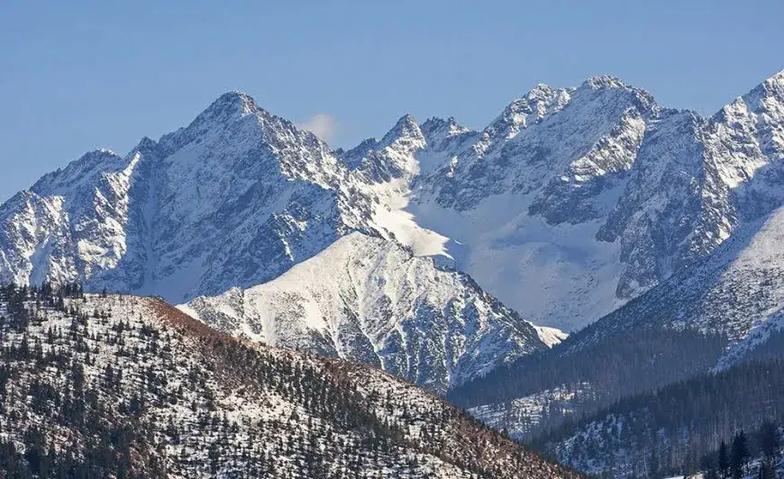 Słowackie Tatry szlaki zimą i wiosną