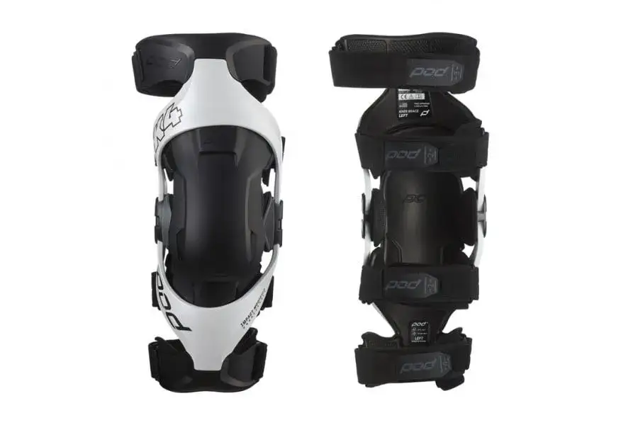 budowa ortezy kolana enduro, zawiasy ortezy motocyklowej