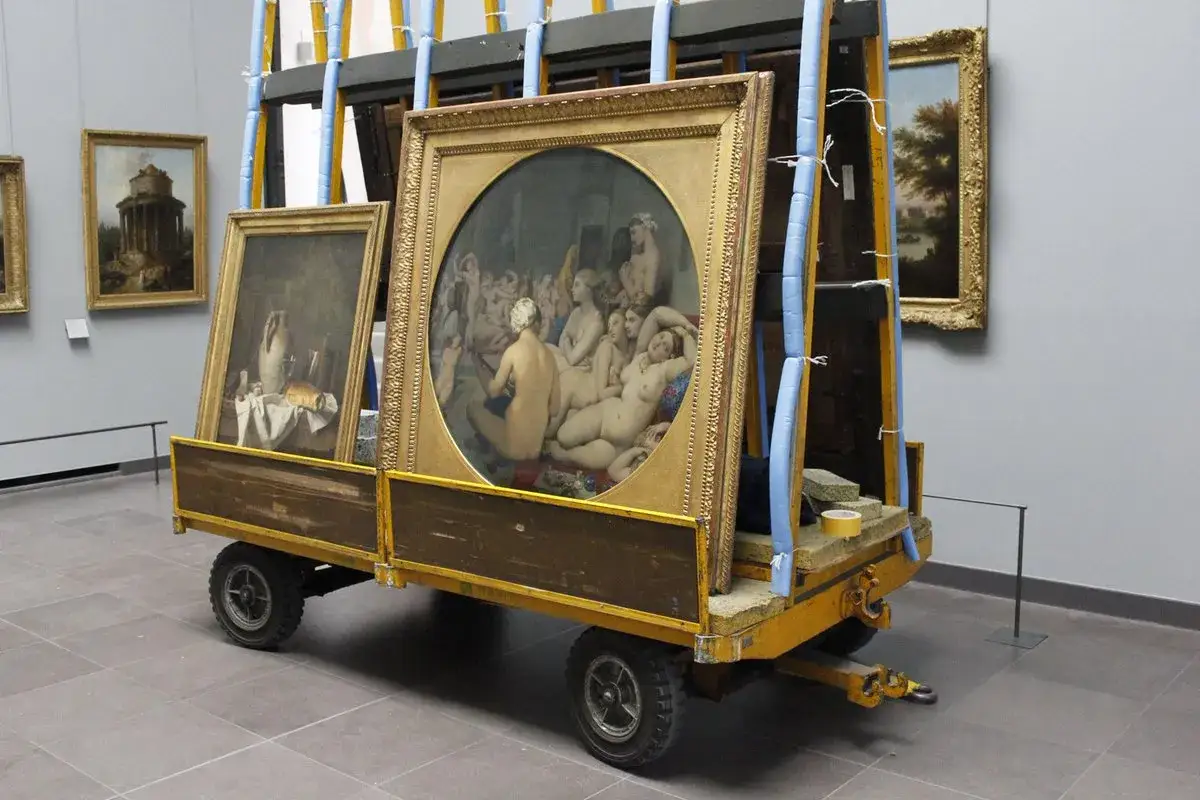 Le grand tableau rond,