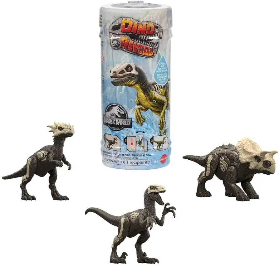 różnorodność zabawek Jurassic World Mattel