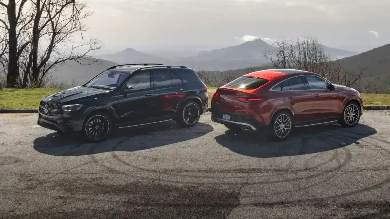 Mercedes GLC SUV vs Coupe porównanie