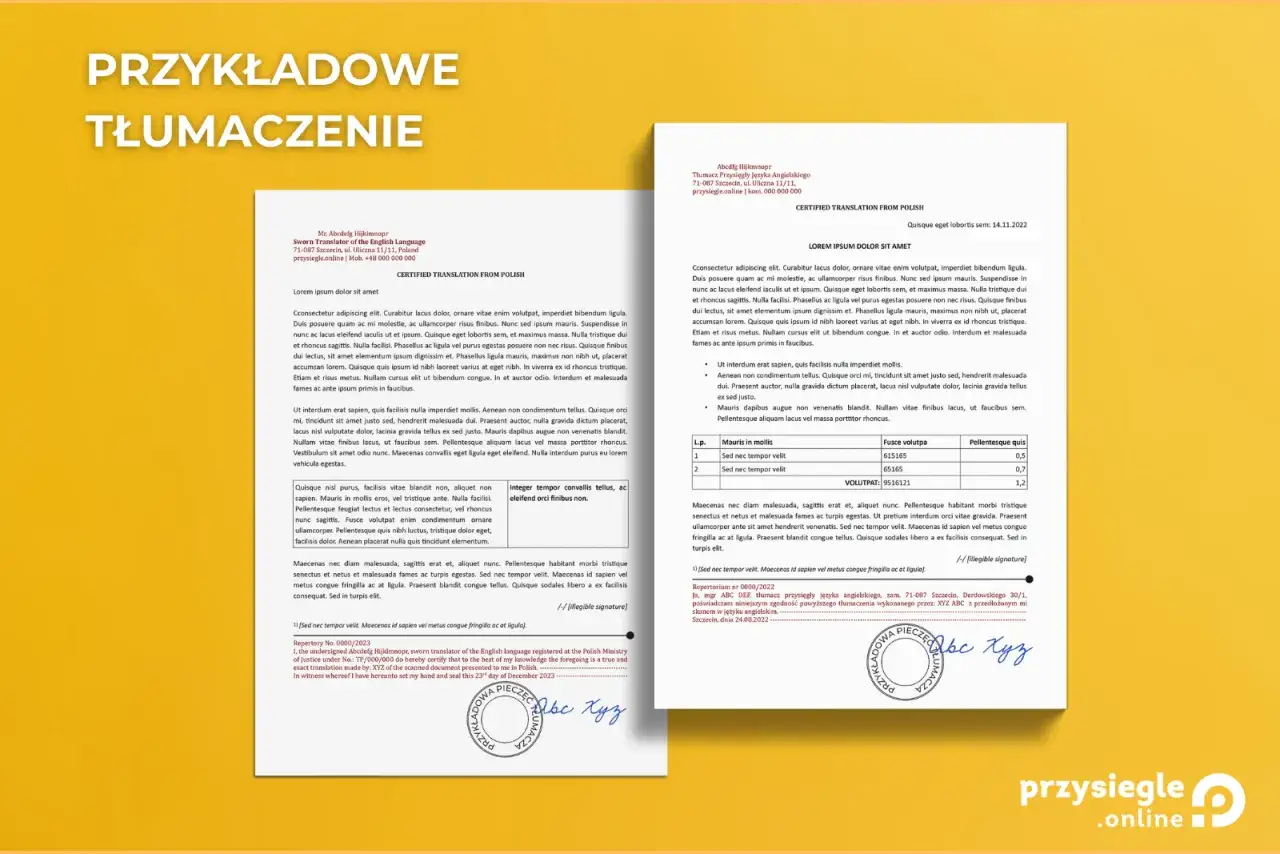 Dokument z nagłówkiem