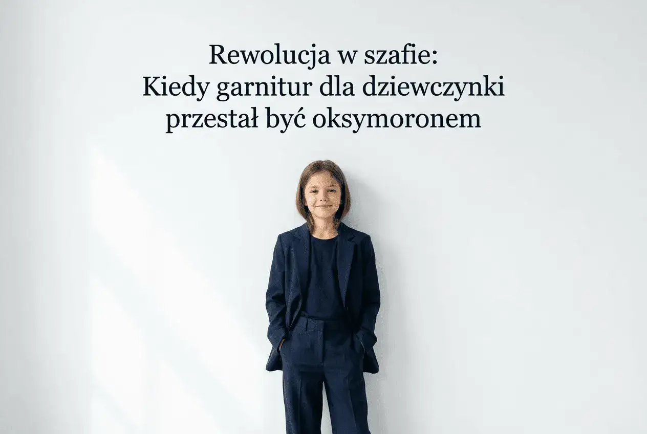 Modne garnitury dla dziewczynek trendy 2026