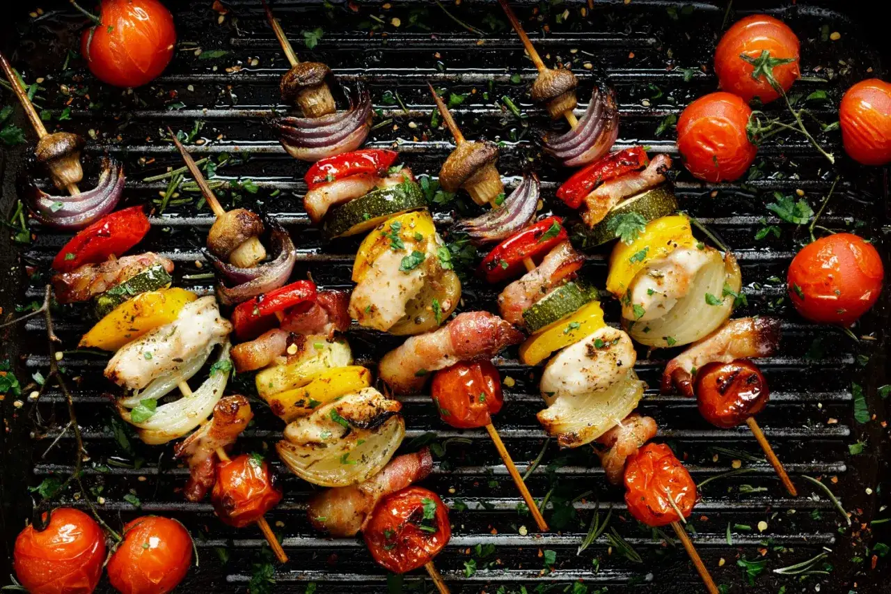 Krojenie warzyw do grillowania