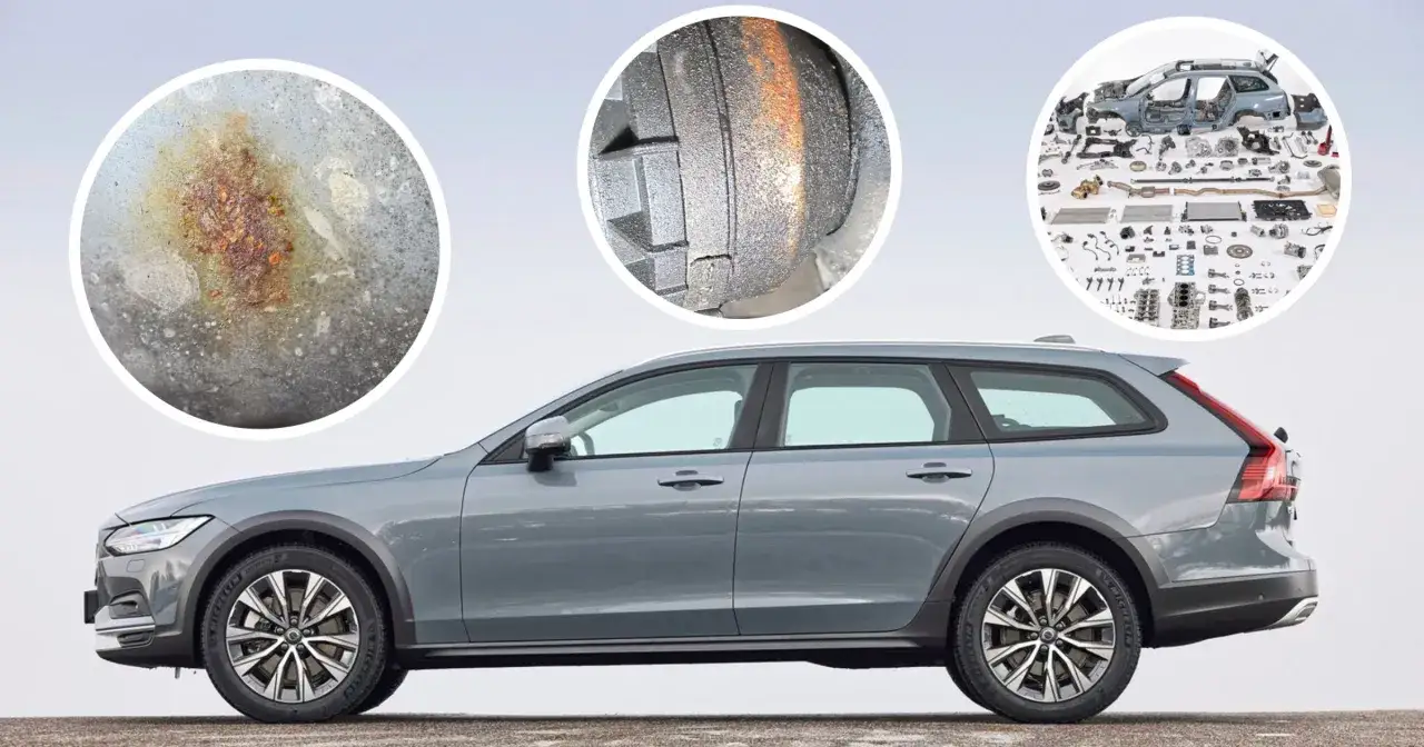 Volvo V90 Cross Country: opinie o rdzy, zużytych oponach i częściach zamiennych.