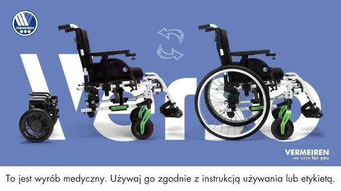 Jak rozłożyć w&oacute;zek inwalidzki instrukcja graficzna