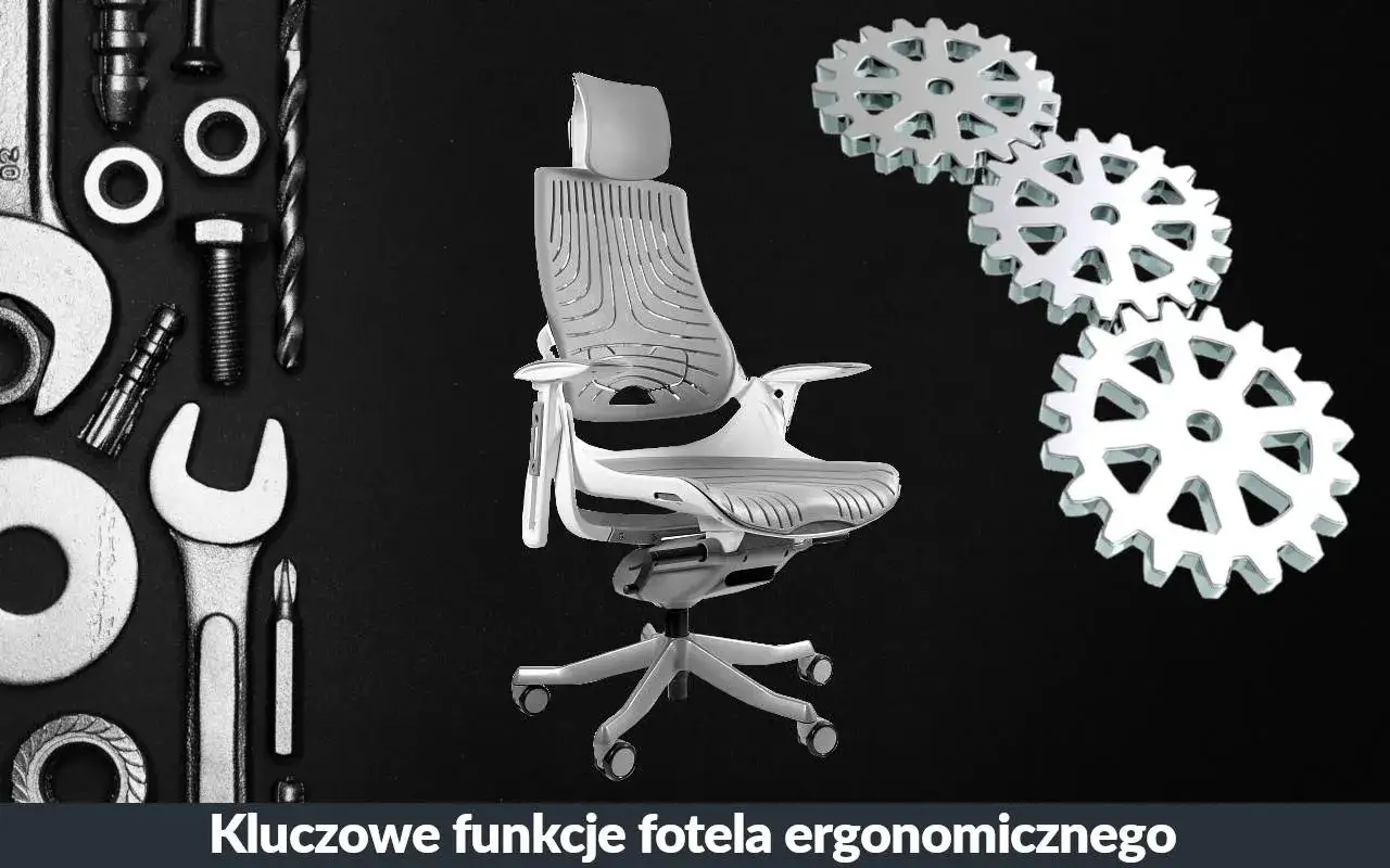 Mechanizmy regulacji fotela biurowego