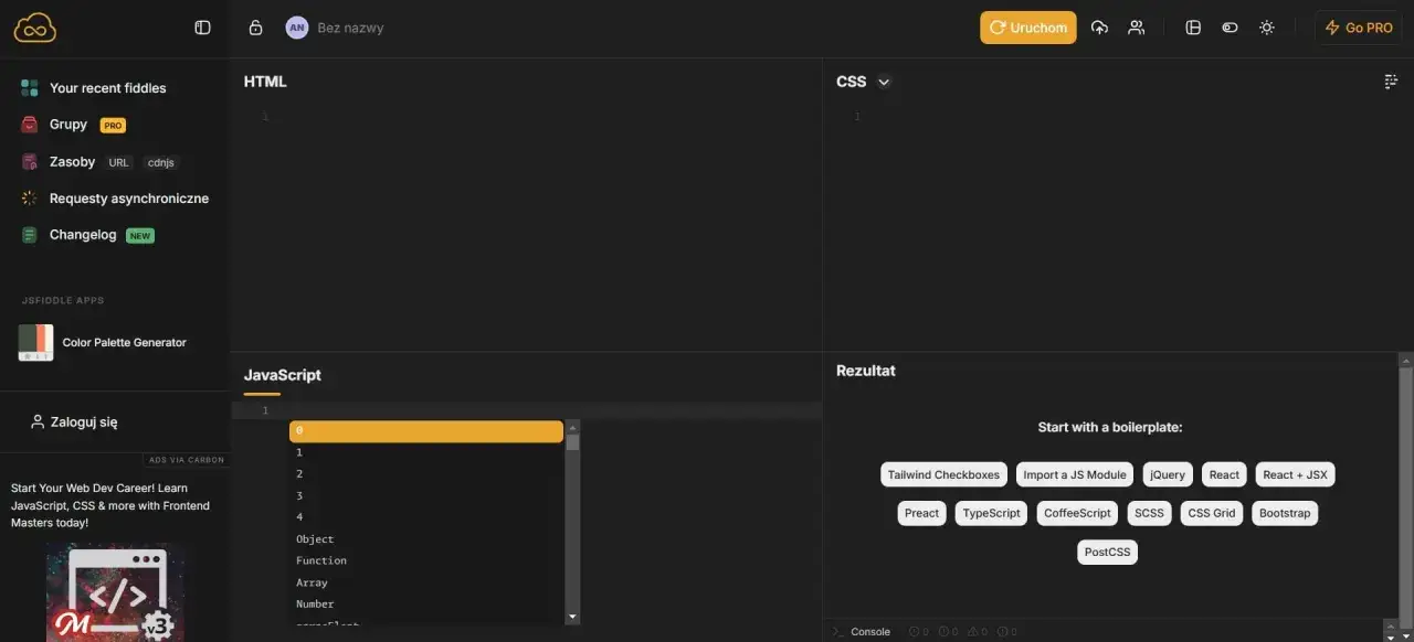 popularne edytory kodu html dla początkujących