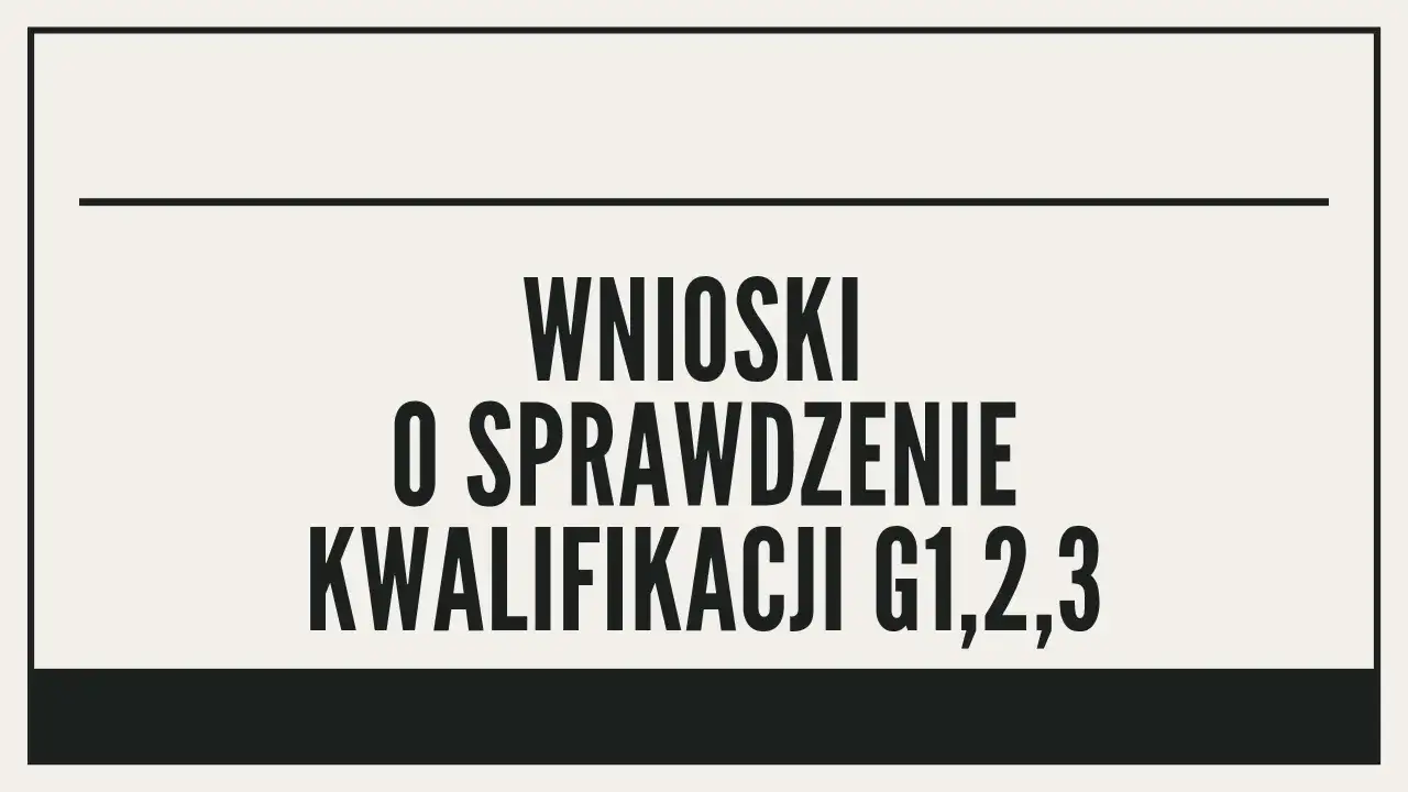 Wzór wniosku UDT o sprawdzenie kwalifikacji