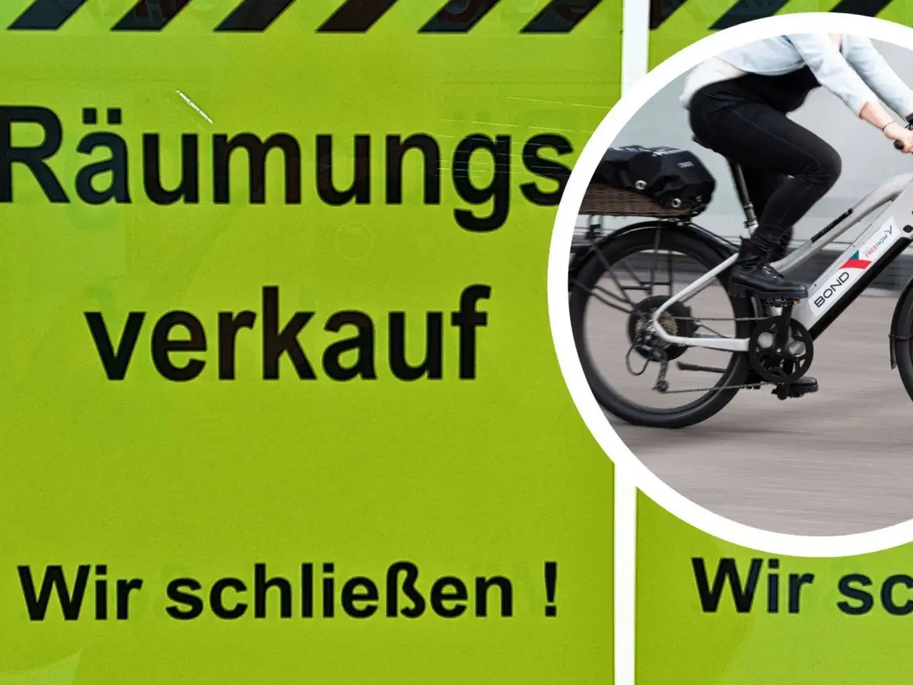 Riesiger Räumungsverkauf! Ein Fahrradhersteller ist insolvent. Schnappt euch jetzt eure Traumräder zu Schnäppchenpreisen, bevor alles weg ist!