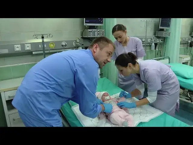 dziecko z wysoką gorączką szpital