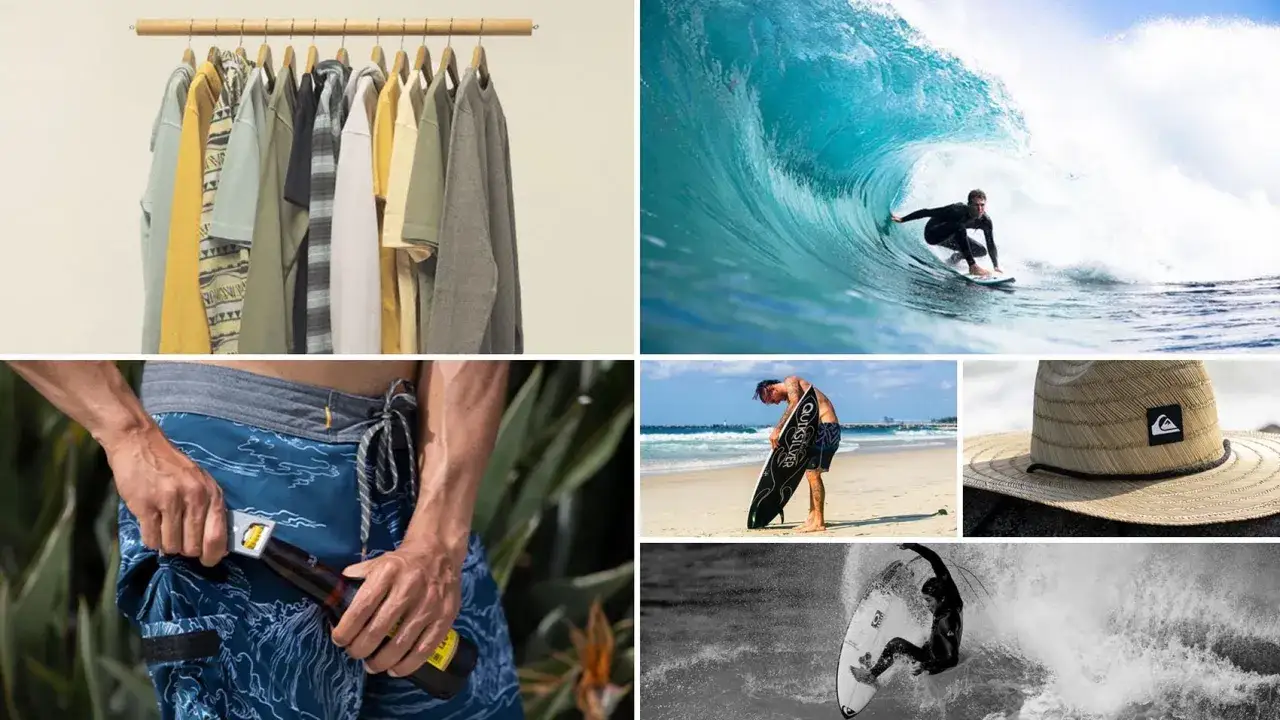 Quiksilver to marka dla surferów: ubrania, deski, kapelusz. Styl życia i przygoda na falach.