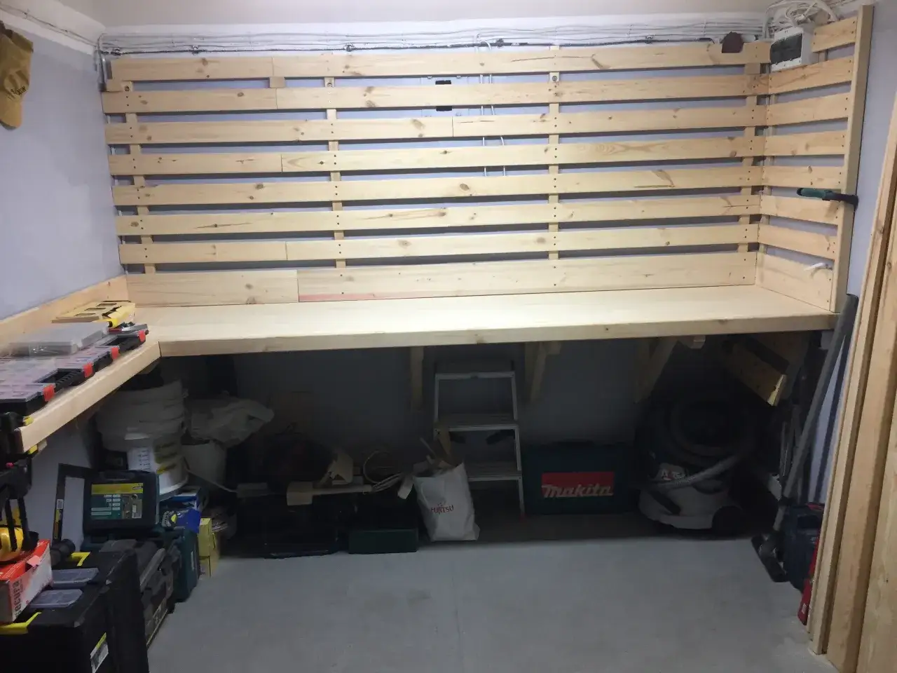projekt stołu do banerów DIY