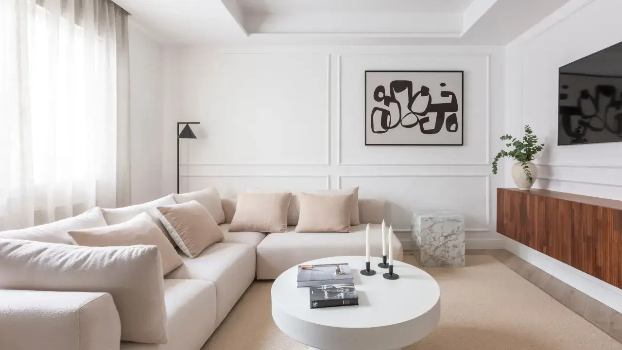Zdjęcie Cuadros salón modernos: tendencias y trucos para tu hogar