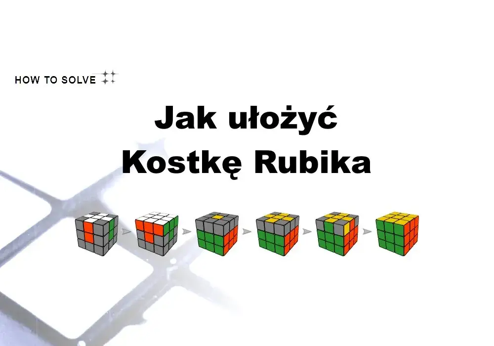 Zdjęcie Instrukcja jak ułożyć kostkę rubika - proste kroki dla każdego