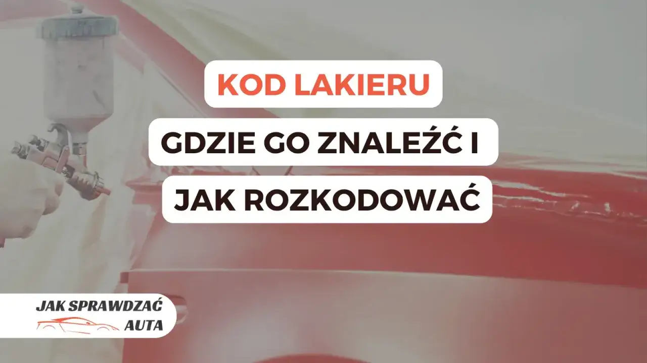 Lakierowanie auta? Sprawdź, gdzie znaleźć kod lakieru po VIN VW i jak go rozszyfrować.