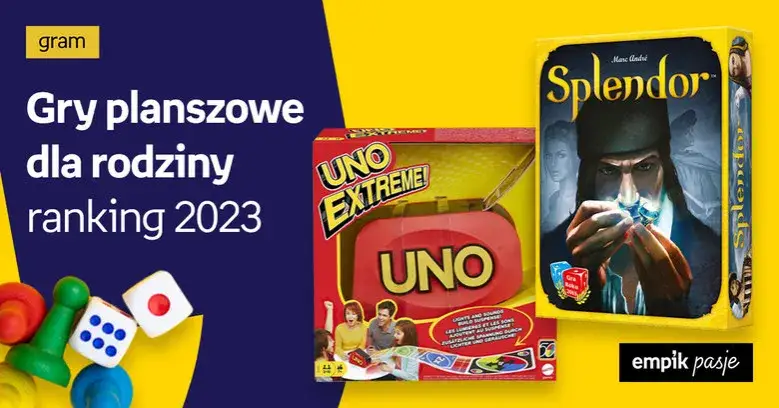 najpopularniejsze gry planszowe Empik