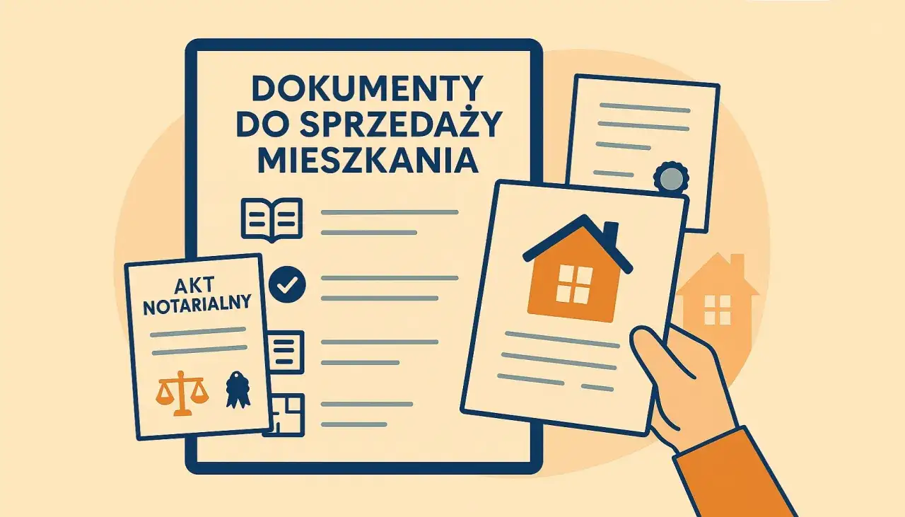 Dokumenty do sprzedaży mieszkania po śmierci męża a dzieci. Akt notarialny, domy, lista kontrolna.
