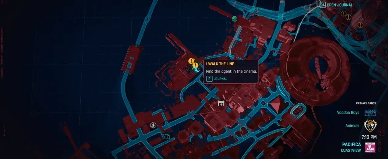 Mapa gry z zadaniem 