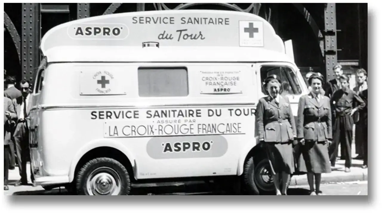 Ambulance ASPRO de la Croix-Rouge fran&ccedil;aise, 