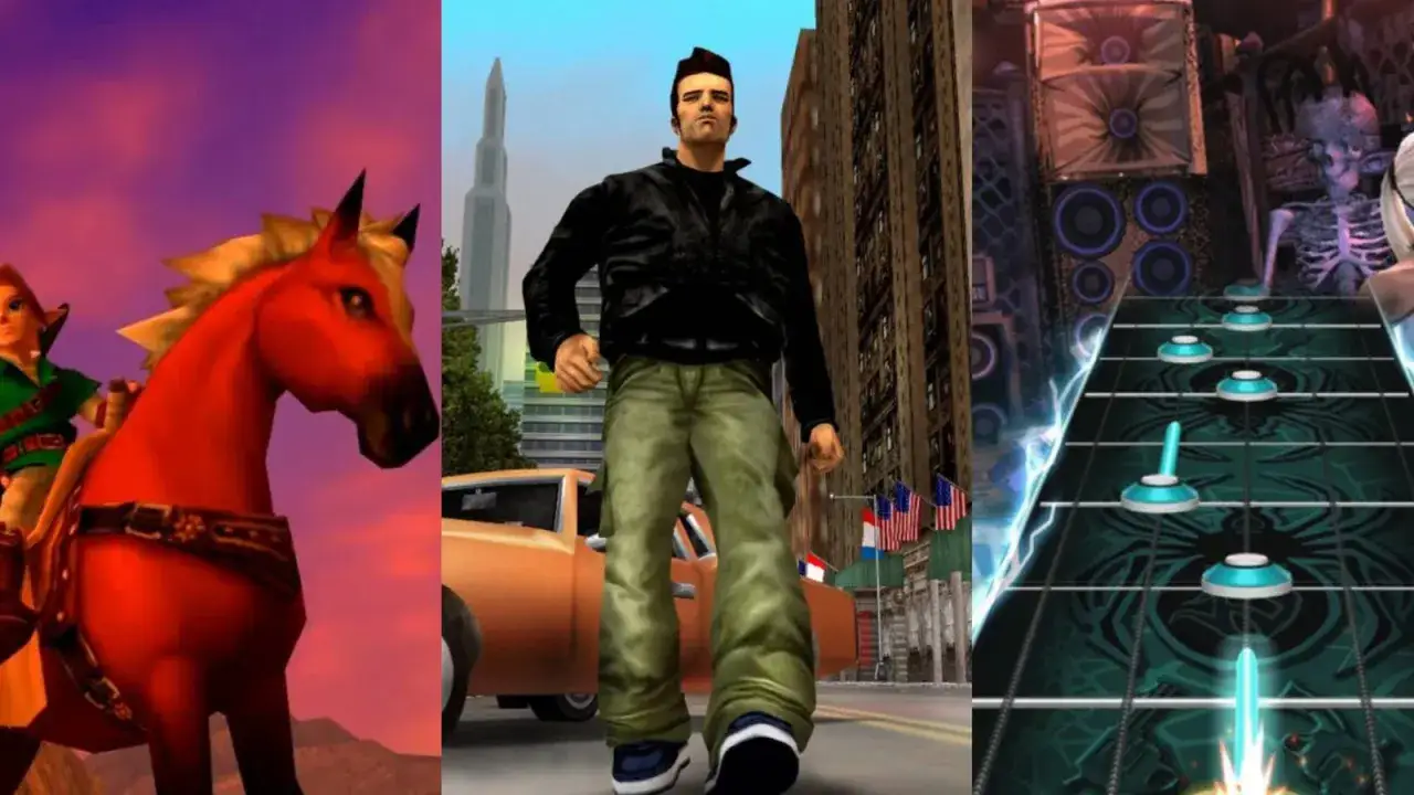 Link na koniu, bohater z GTA III i ekran gry muzycznej – to wszystko ciekawe gry.