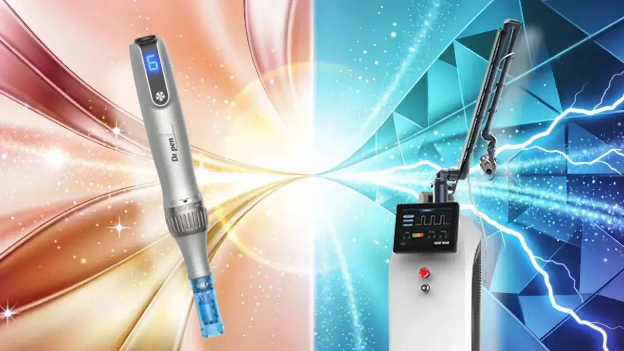Dermapen i laser frakcyjny – porównanie technologii. Urządzenia do zabiegów kosmetycznych.