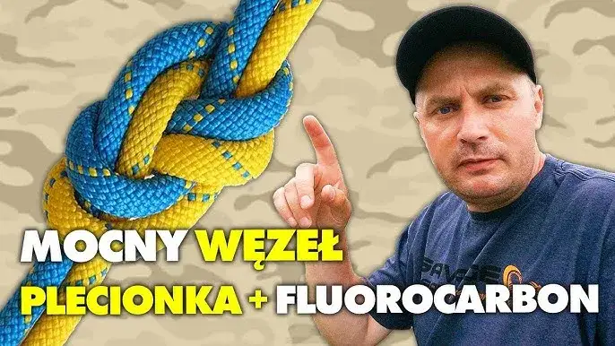 Węzły do łączenia plecionki z fluorocarbonem grafika