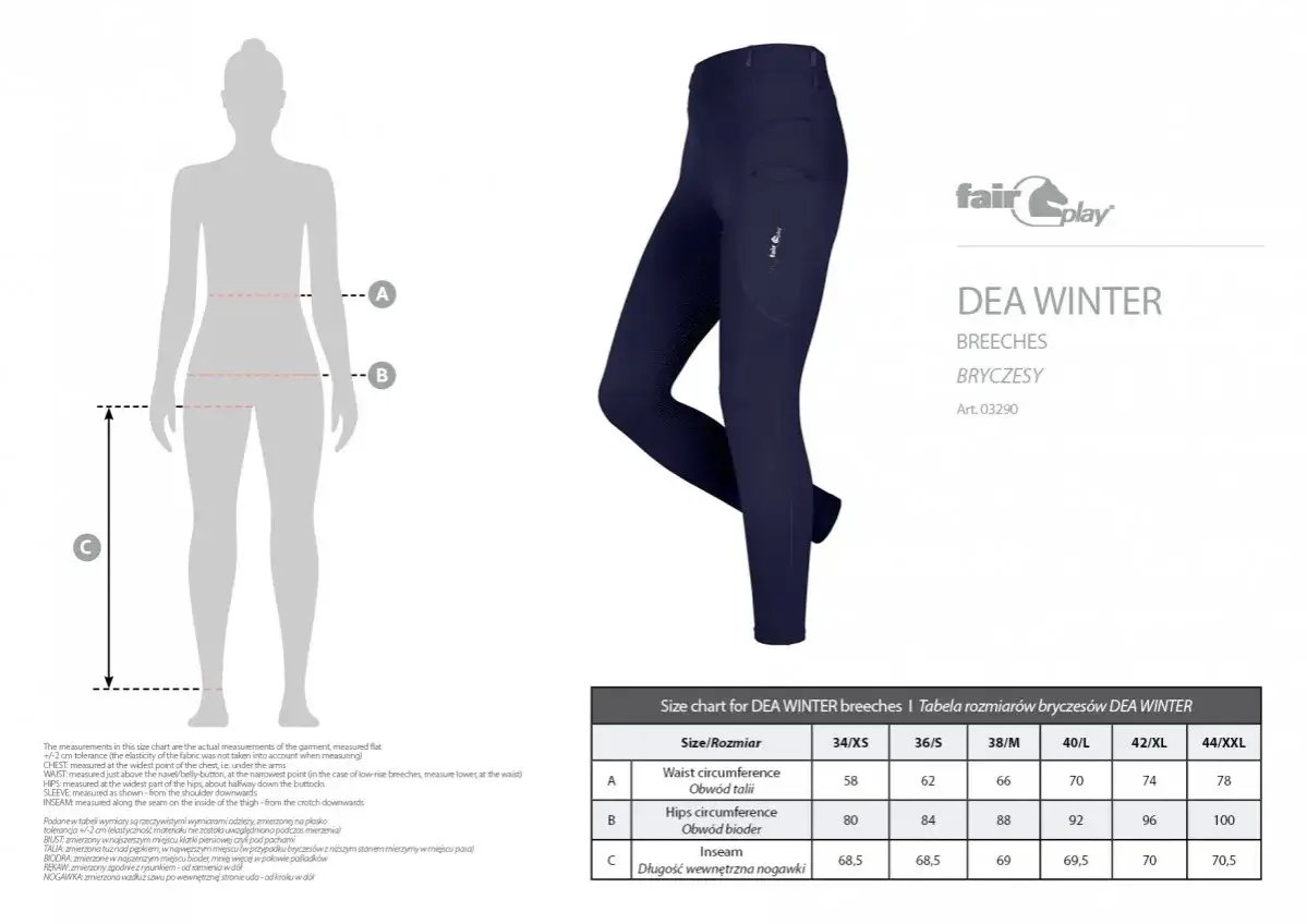 legginsy jeździeckie Fouganza 100 i 500