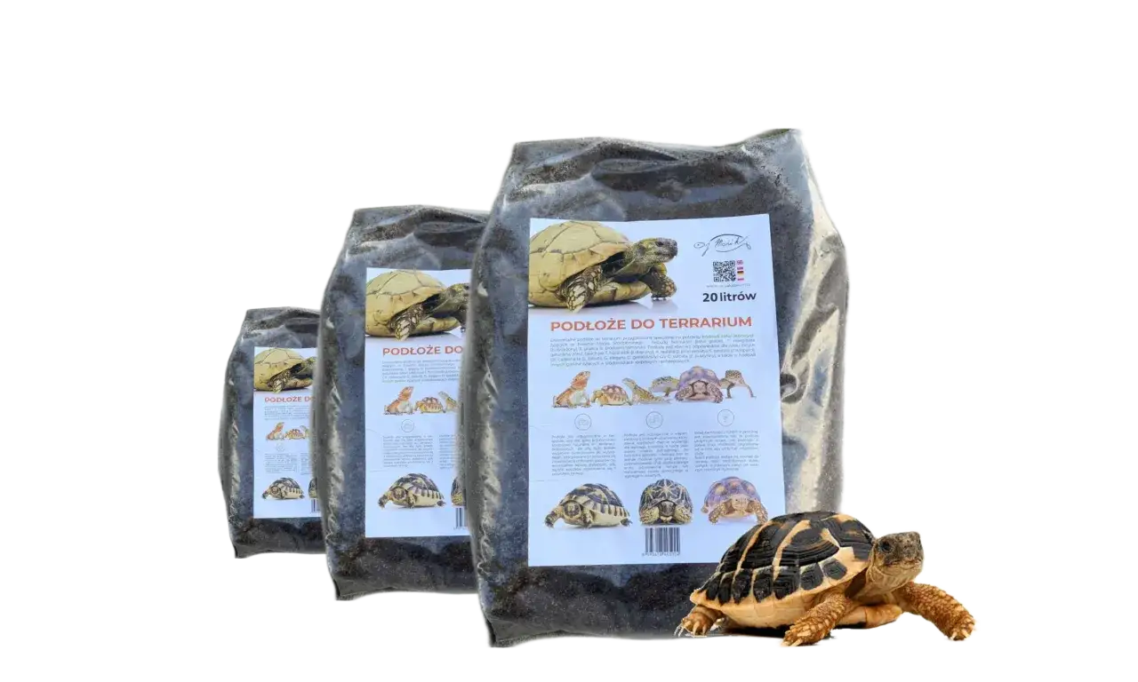 mieszanka podłoża do terrarium żółwia