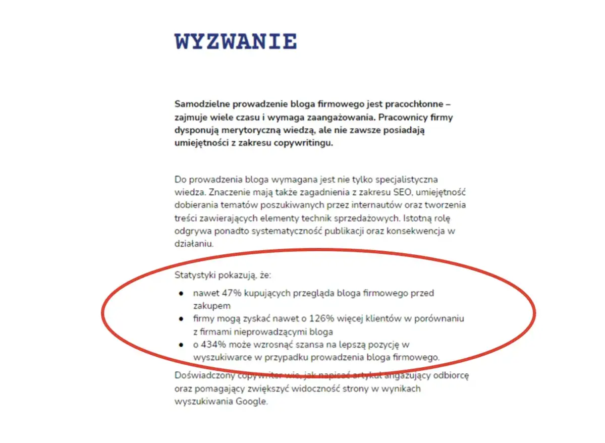 Jak napisać maila z ofertą wsp&oacute;łpracy? Tekst podkreśla, jak ważne jest prowadzenie bloga firmowego i jak doświadczony copywriter może pom&oacute;c w jego tworzeniu.