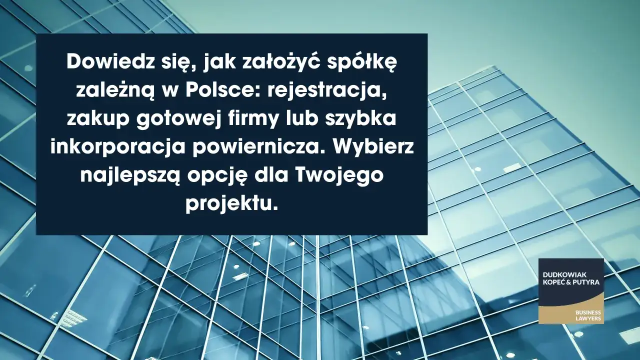 Dowiedz się, jak założyć sp&oacute;łkę w Polsce: rejestracja, zakup firmy lub inkorporacja powiernicza. Wybierz najlepszą opcję dla swojego projektu. SPV co to?