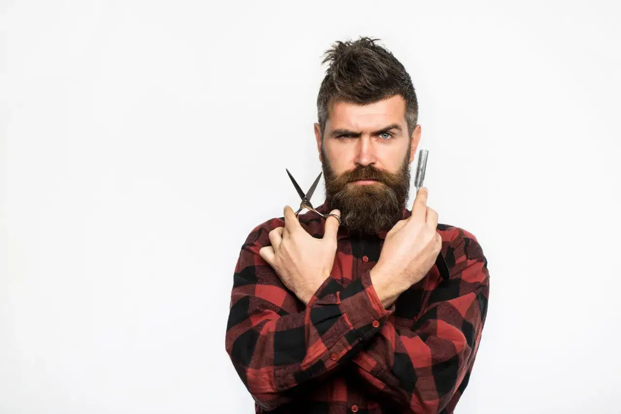 profesjonalne przyciemnianie brody barber