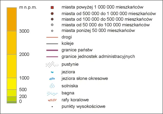 Jak czytać mapę historyczną legenda symbole