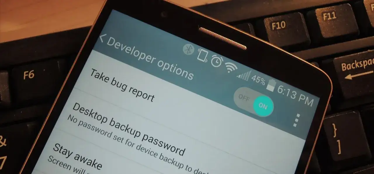 LG G3 developer options USB debugging