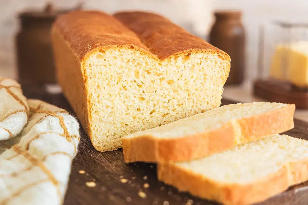 Frisch gebackenes Toastbrot, perfekt zum toasten. So einfach ist toastbrot selber backen!