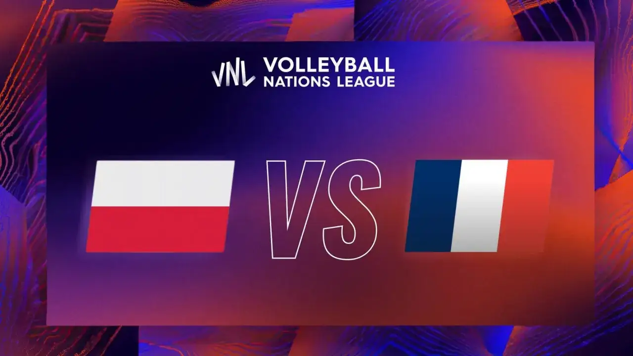 Polska kontra Francja w siatkówce na VNL. Emocjonujące starcie narodów na parkiecie.