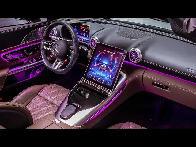 Mercedes SL 63 AMG wnętrze MBUX