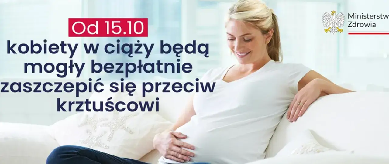 Od 15.10 kobiety w ciąży mogą bezpłatnie zaszczepić się przeciw krztuścowi. Zapytaj lekarza, ile kosztuje szczepionka na krztusiec, jeśli nie kwalifikujesz się do programu.