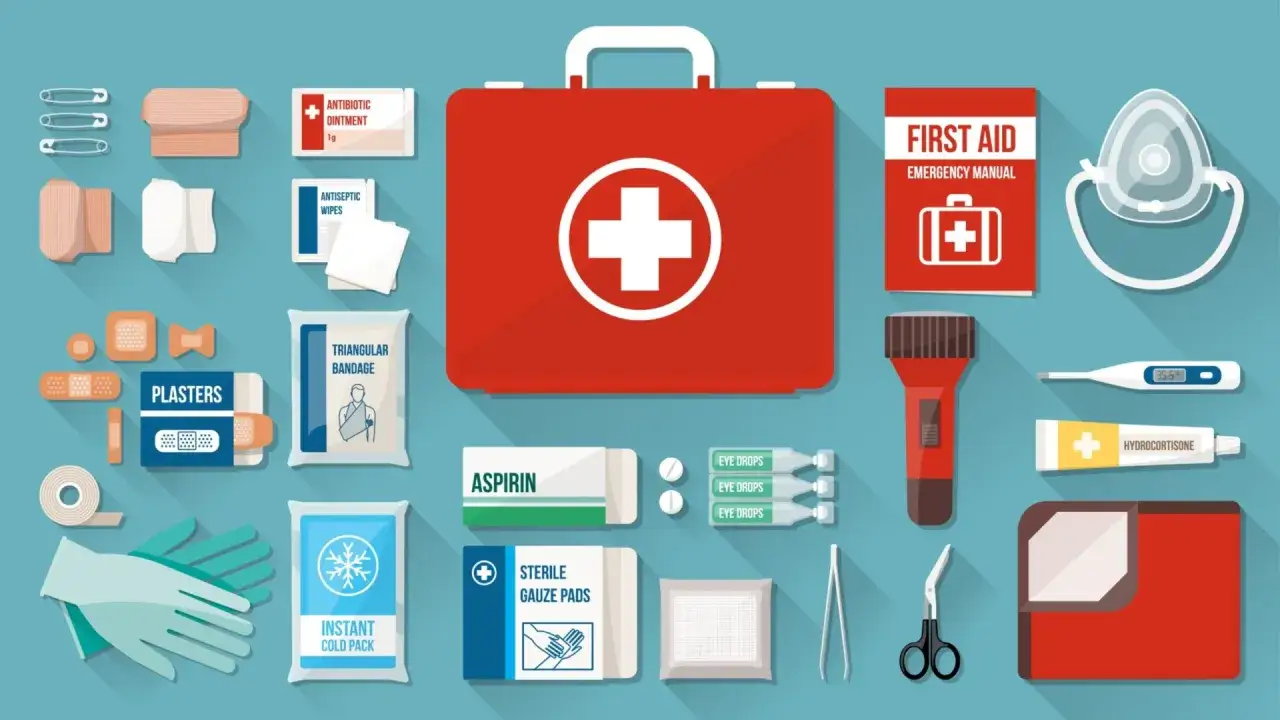 Kit pronto soccorso con cerotti, garze, farmaci e manuale. Da chi sono designati gli addetti al primo soccorso?