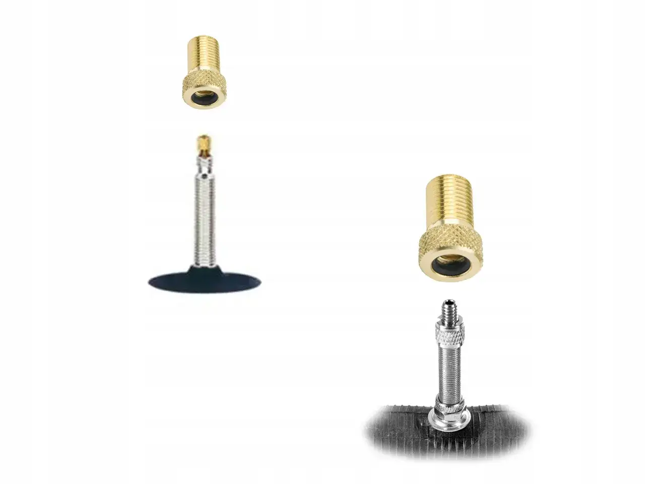 Adapter wentyla Presta stacja benzynowa