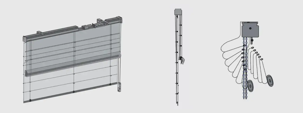 Rodzaje mechanizmów do rolet rzymskich porównanie