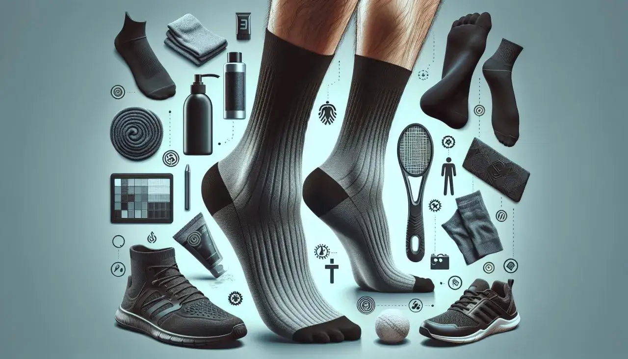 Accessori per la cura dei piedi: calzini, creme, scarpe e strumenti per un benessere completo.