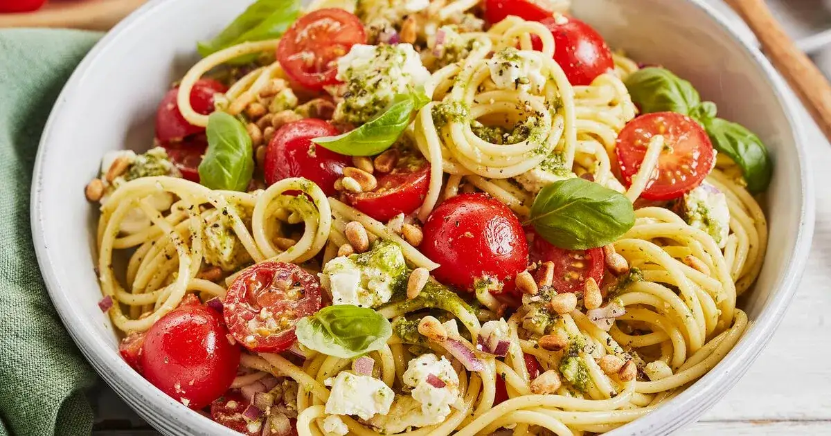 Spaghettisalat Zutaten