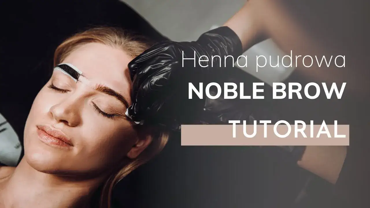 etapy zabiegu henna pudrowa brwi