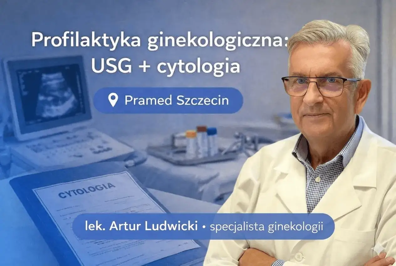Profilaktyka ginekologiczna: USG i cytologia w Pramed Szczecin. Czy cytologia boli? Lek. Artur Ludwicki, specjalista ginekologii, rozwiewa wątpliwości.