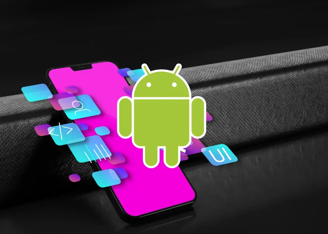 Telefon z Androidem i ikonami aplikacji. Dowiedz się, jak otworzyć plik zip na telefonie, aby łatwo zarządzać danymi.